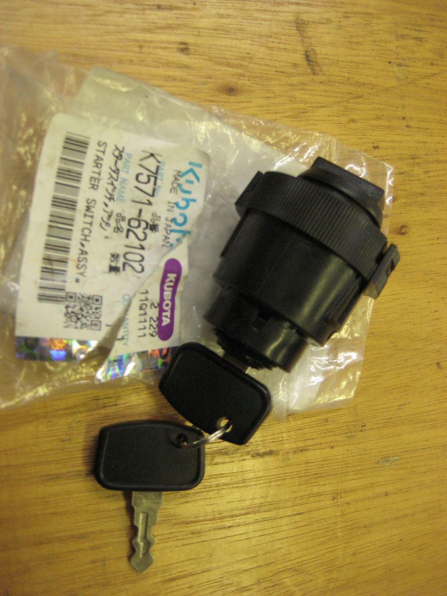 Kubota RTV 900W Ignition Switch Keys