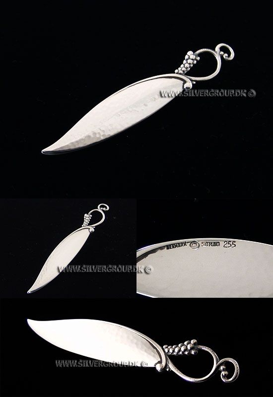 georg jensen silver letter opener 255