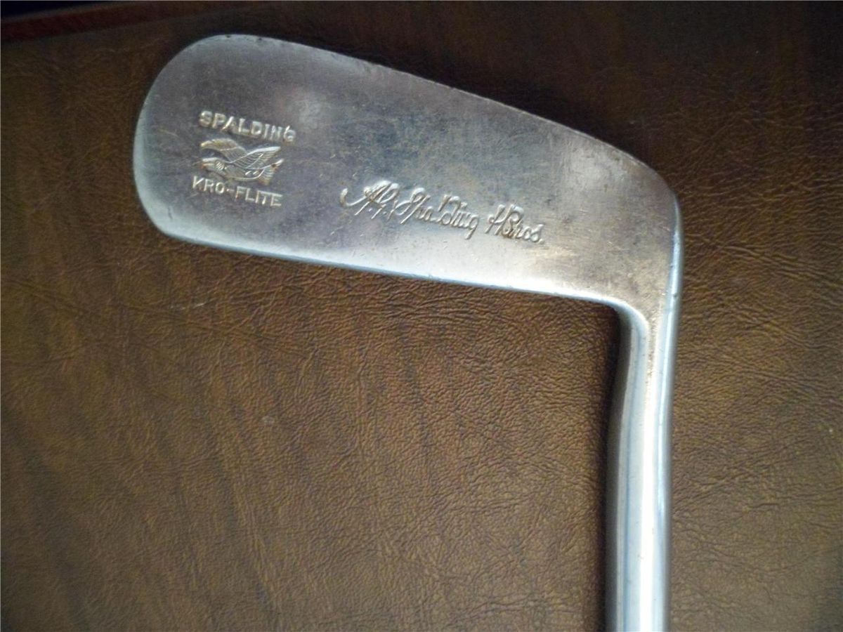 Vintage A G Spalding Brothers Kro Flite Putter