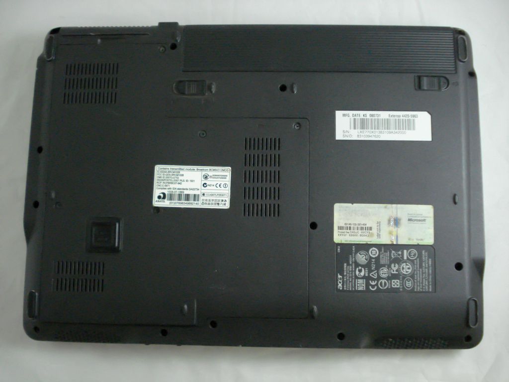 Acer Extensa 4420 Laptop Parts or Repair Battery