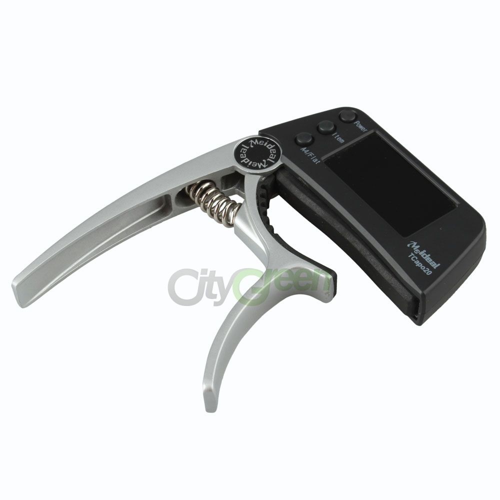 Meideal TCapo20 Professional Acoustic Electric Guitar Capo Tuner