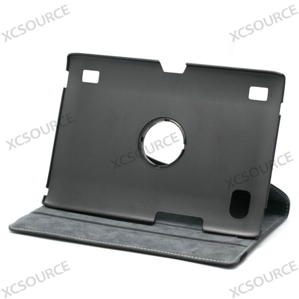 Black 360 Rotating Case for Acer A500 Iconia Tab 10.1 cover stand skin 