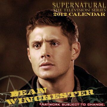   Dean Winchester Jan Dec 2012 Calendar Brand New Jensen Ackles