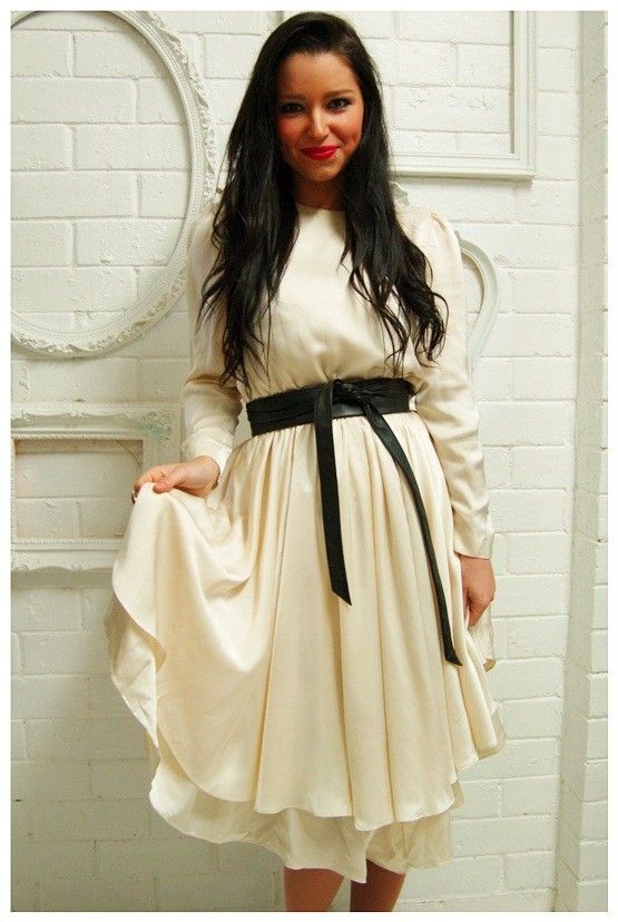 adah exceptional cream vintage dress perfect for a beach wedding or 