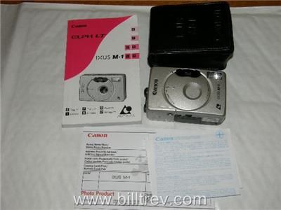 Canon IXUS ELPH M1 APS Advantix Film Compact Camera M 1 5026173304276 