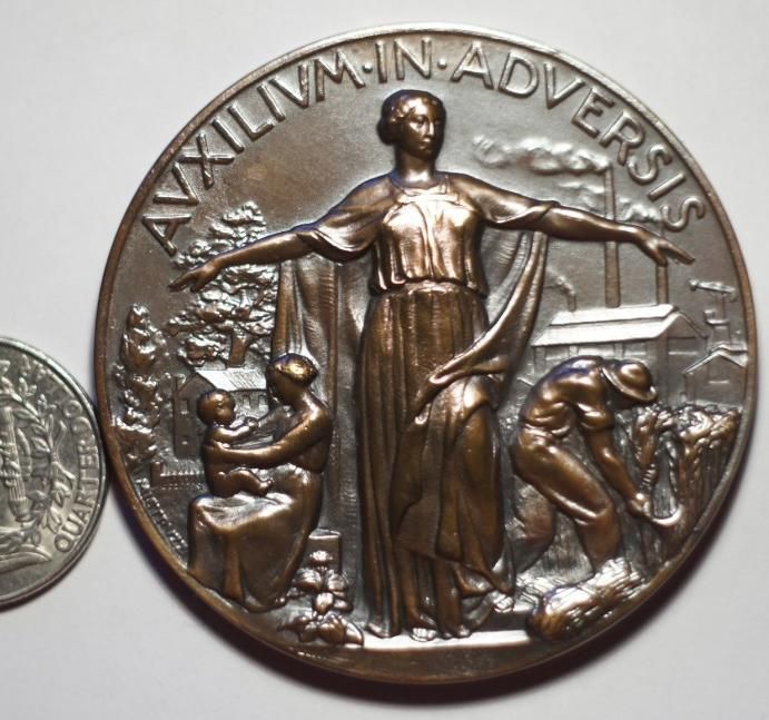 MEDAL Riunione Adriatica di Sicurta TRIESTE 1938