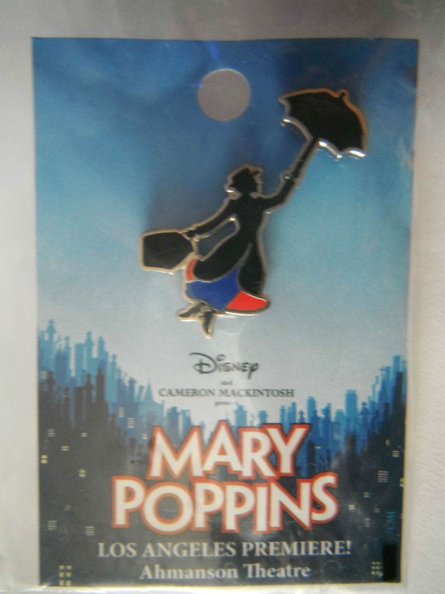   Poppins Pin Los Angeles Premiere Ahmanson Theater 11 15 2009