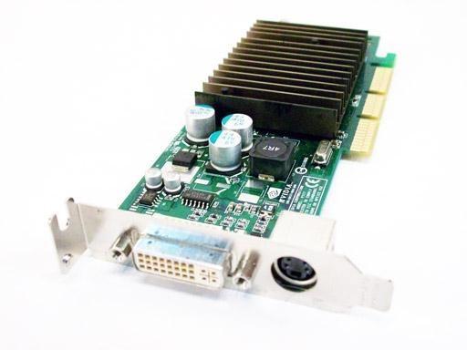   NIVIDIA P117 AGP LOW PROFILE 64MB DVI + SVIDEO FANLESS GRAPHIC CARDS