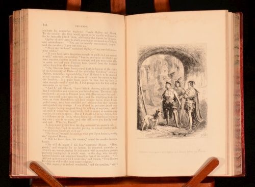 C1895 Ainsworth Crichton Illustrations by Hablot K Browne Authors 