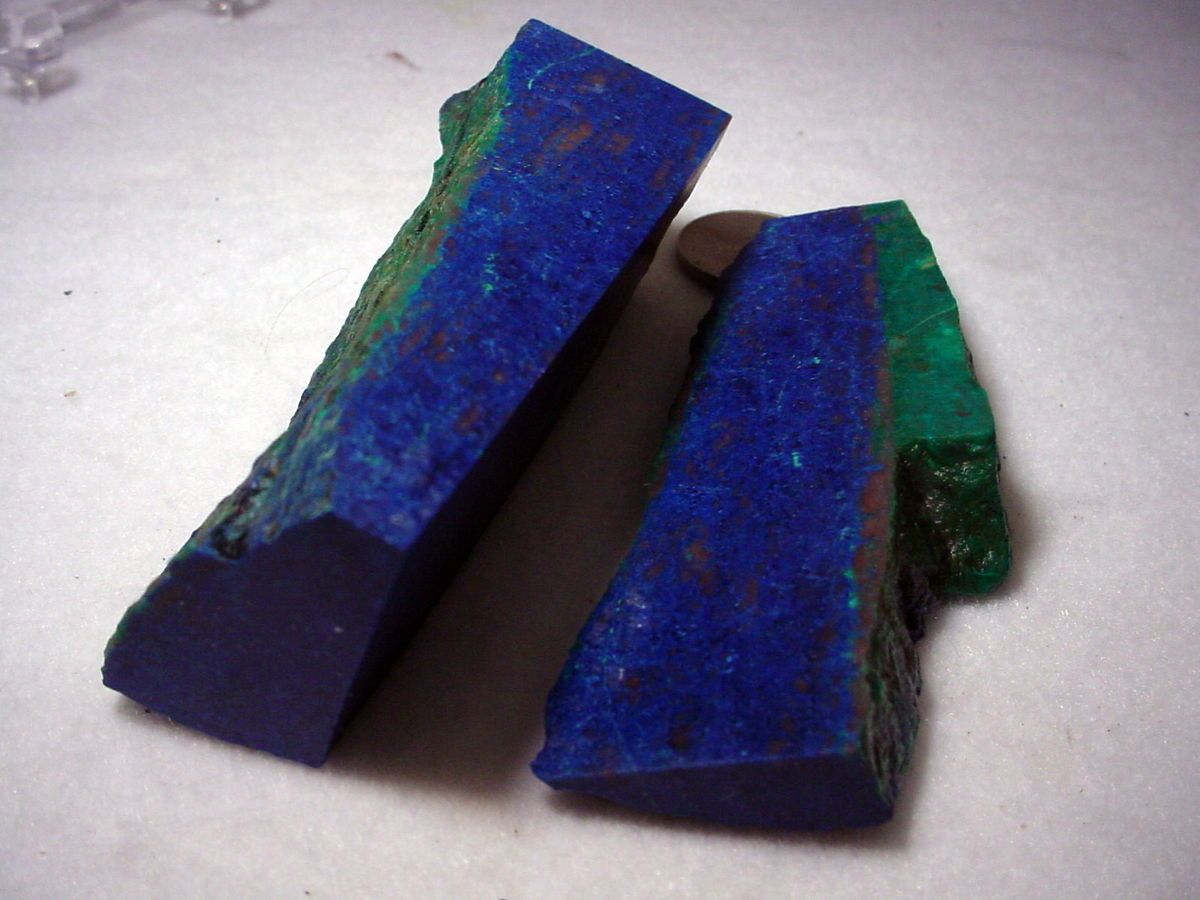   SHATTUCKITE Rough from The Deposit Found in AJO Arizona in 1950