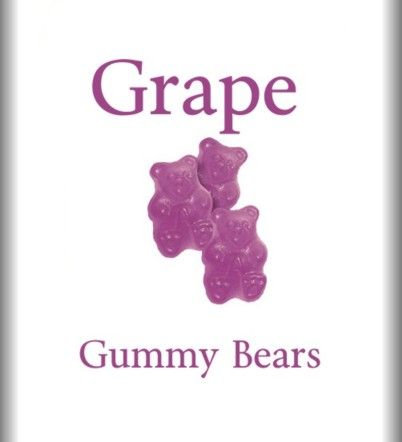 Albanese Purple Grape Gummy Bears 2 lbs Gummi Bears