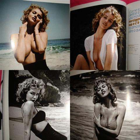 GQ Italia Eva Herzigova Alberto Tomba Liu Xianc 2008