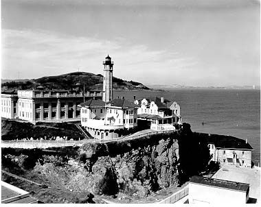 Alcatraz California Lighthouse Island Prison Figurine CA History San 