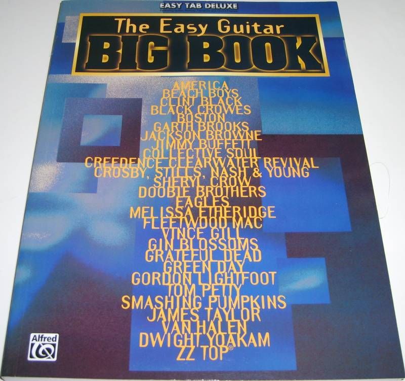 The Easy Guitar Big Book Easy Tab Deluxe Song Book New