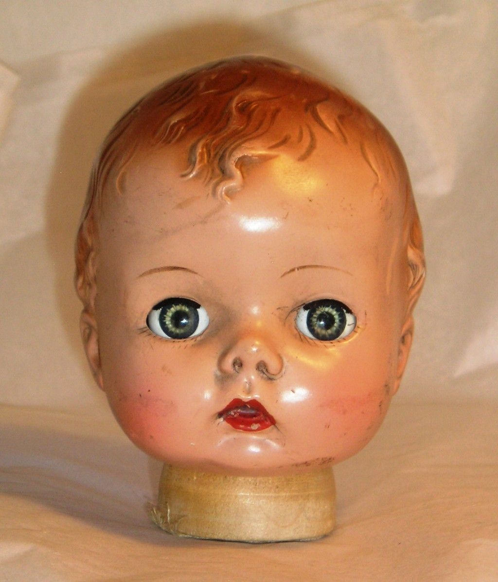 VINTAGE ALEXANDER DOLL HEAD C47