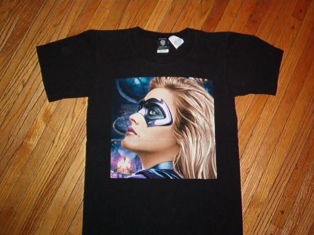 vtg ALICIA SILVERSTONE BATGIRL SHIRT Batman & Robin SM