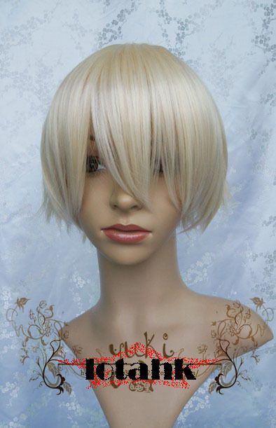 Alois Trancy Cosplay Wig Light Gold Lotahk