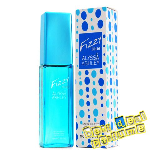 fizzy blue alyssa ashley 3 4 edt women nib