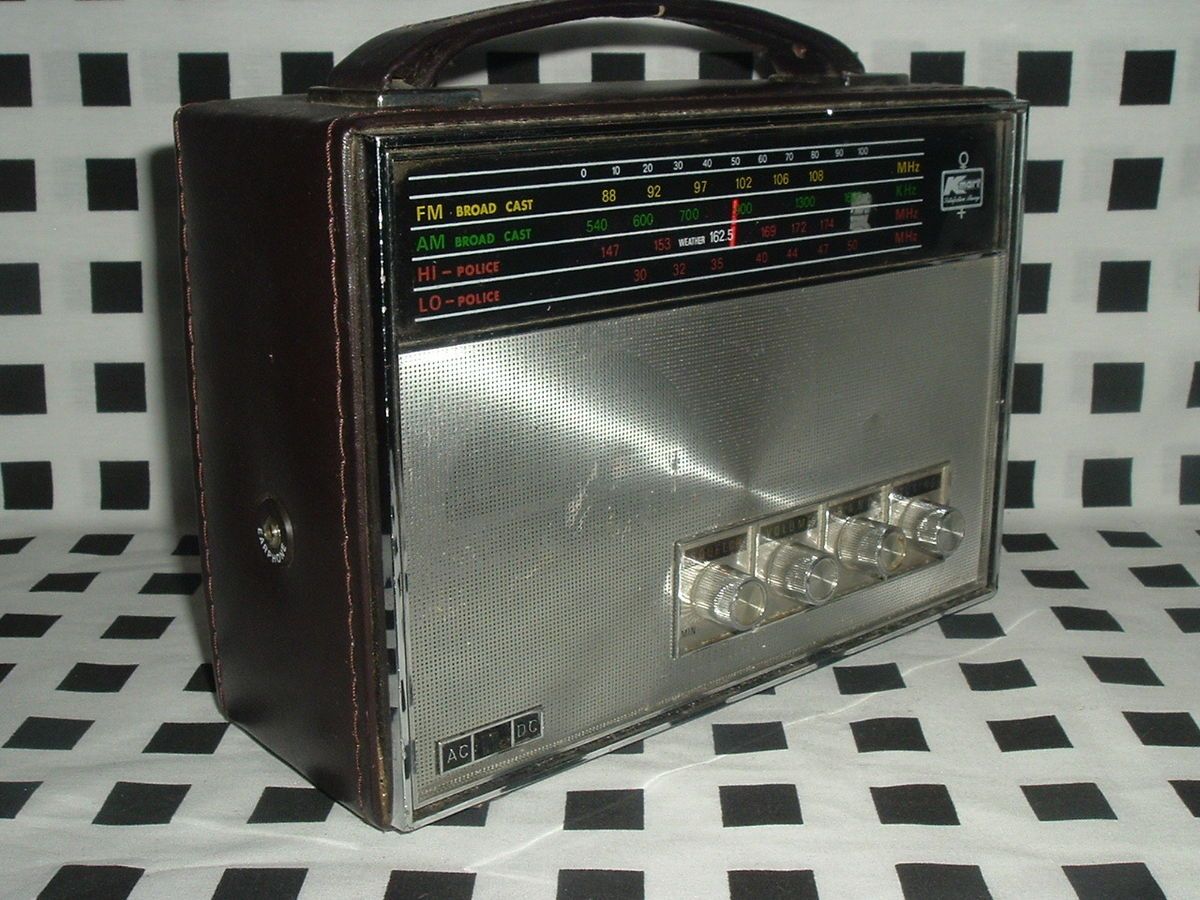 Vintage Kresge Kmart Multi Band Am FM Radio on PopScreen