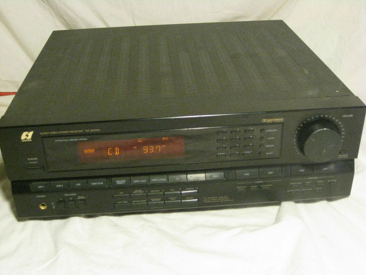 Sansui Am FM Receiver Tuner Amplifier Amp RZ 5200AV