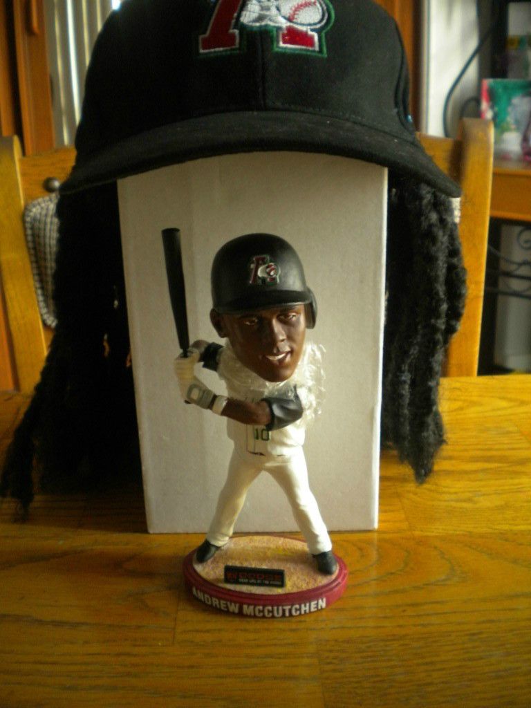 Andrew McCutchen Altoona Curve Bobblehead and Hat