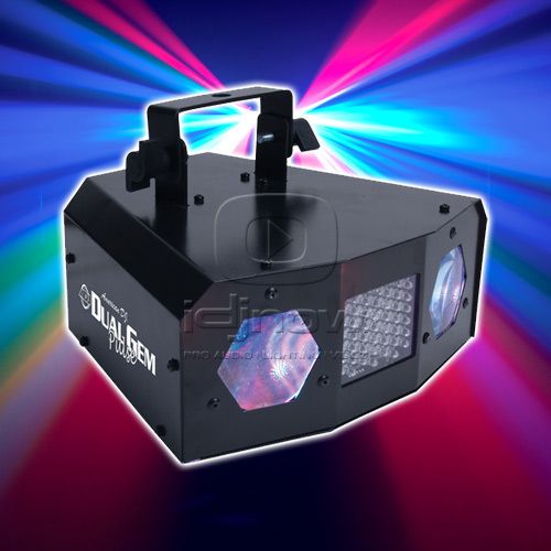 AMERICAN DJ DUALGEM PULSE DUAL GEM LED LIGHTING EFFECT W/ STROBE LIGHT 