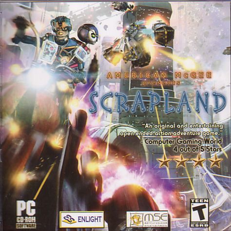 American McGee Presents Scrapland Action PC Game New JC 4020628080525 