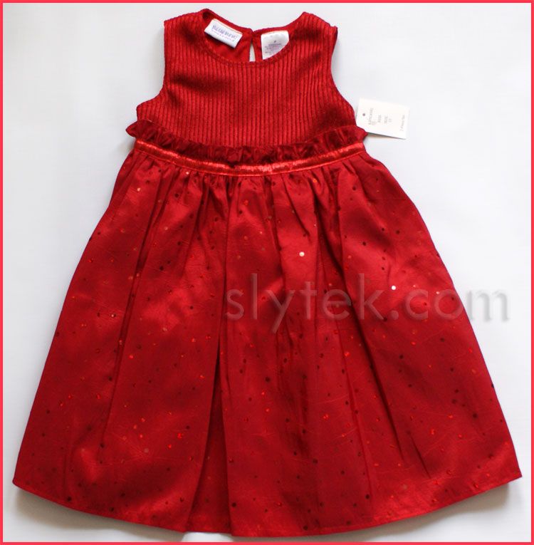 Slyle #7 Red Sparkling. 1pc   Dress only. Blueberi boulevard