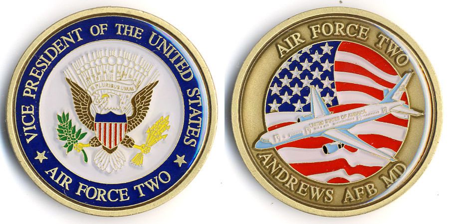 Air Force Two Andrews AFB Vice President of the United States 