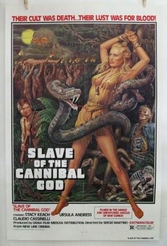 andress slave of cannibal god original movie poster