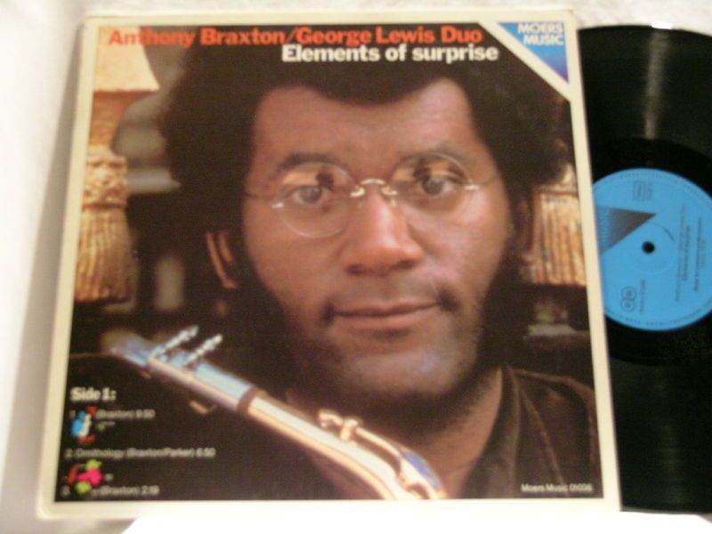 Anthony Braxton George Lewis Elements of Surprise LP