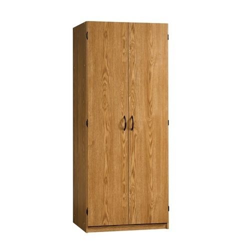 Sauder Beginnings Wardrobe Storage Cabinet in Oregon Oak 411029