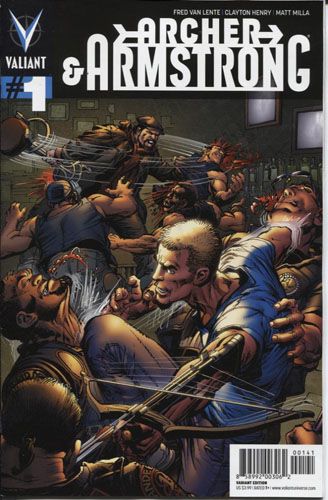 ARCHER & ARMSTRONG #1 Valiant Entertainment 1100 ADAMS VARIANT