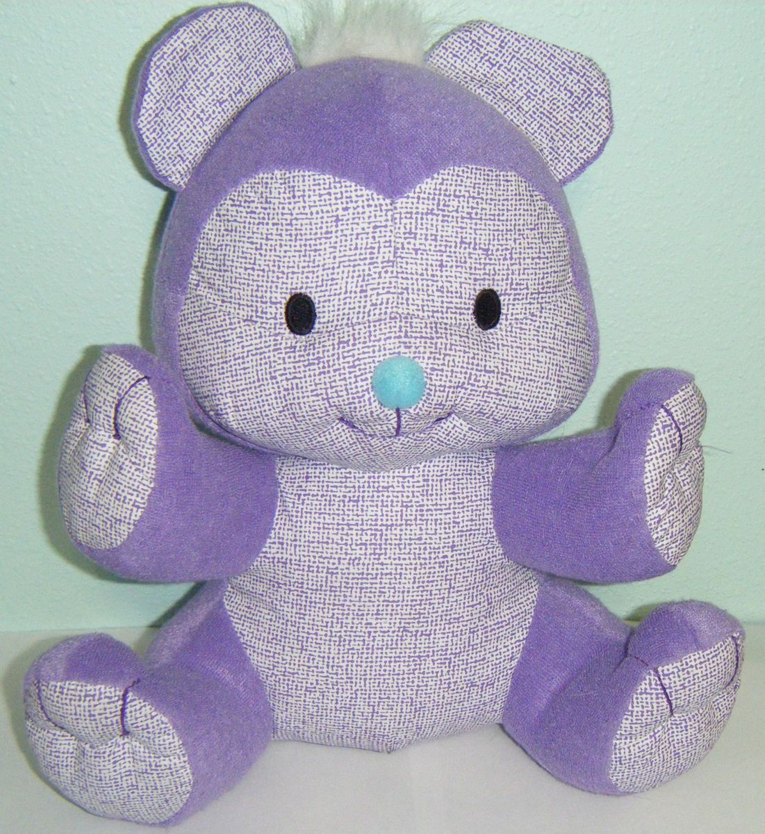 Aquadoodle Aqua Doodle Purple Bear 10 Plush with Water Pen Great 