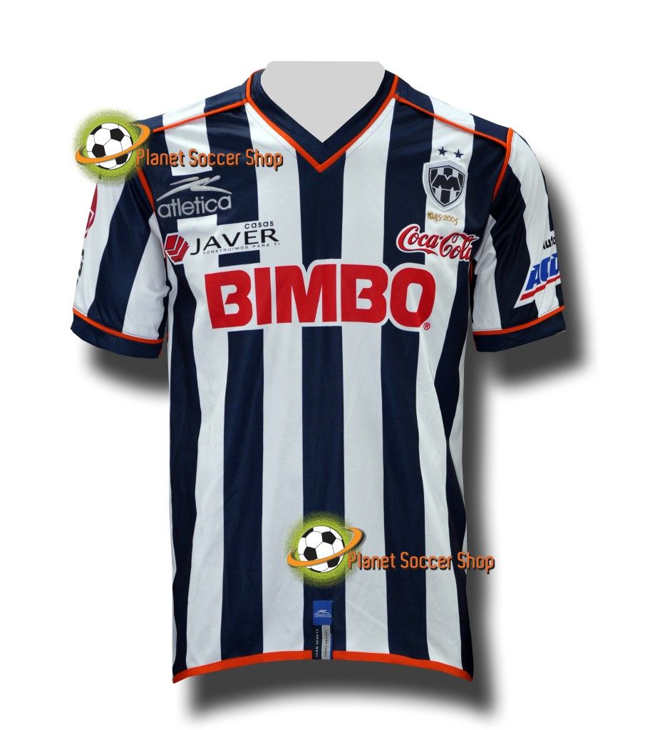   2005 Rayados de Monterrey Mexico Jersey 28 Cabrito Arellano