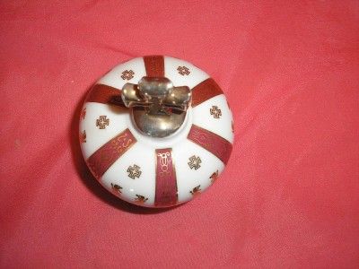   French Sempe Limoges Crown Cognac Armagnac Bottle Cross Stopper