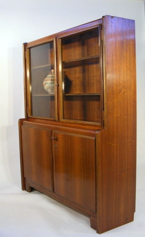   Deco Charming Buffet Glass Cabinet Armadio Armario Vitrine 30s