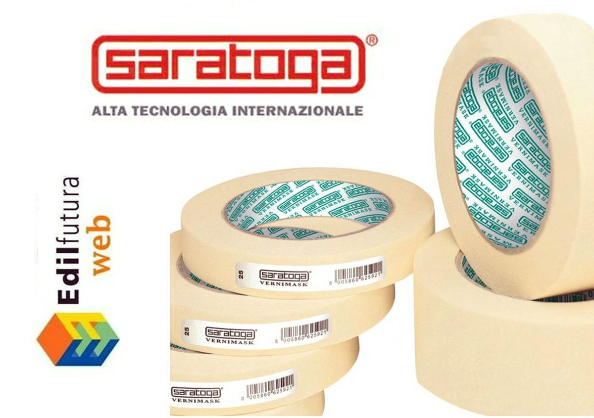 Nastro Carta Gommata Saratoga Idropittura Pittura 38 Mm