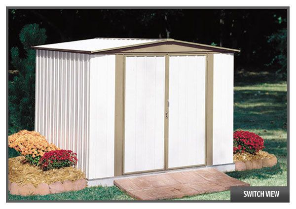 Arrow Sheds Sentry 8x9 Metal Storage Shed Kit SY89