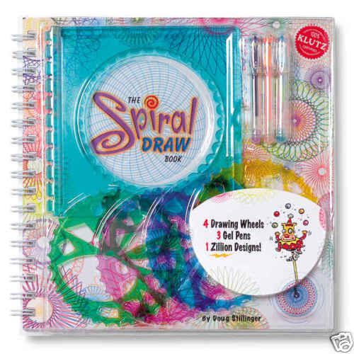 The Spiral Draw Book Klutz Activity Art Kit