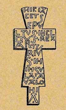 Replica King Arthurs Burial Cross Glastonbury 1191 Ad