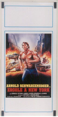 hercules in new york arnold schwarzenegger rare original italian 