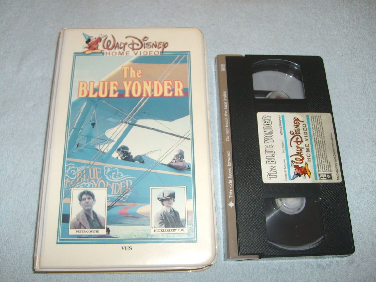 The Blue Yonder VHS 1985 PETER COYOTE HUCKLEBERRY FOX ART CARNEY