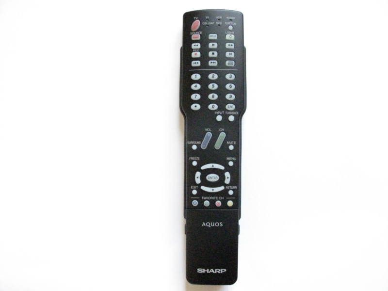 Sharp GA416WJSB Aquos TV Remote for LC 45D40 LC 60C46U