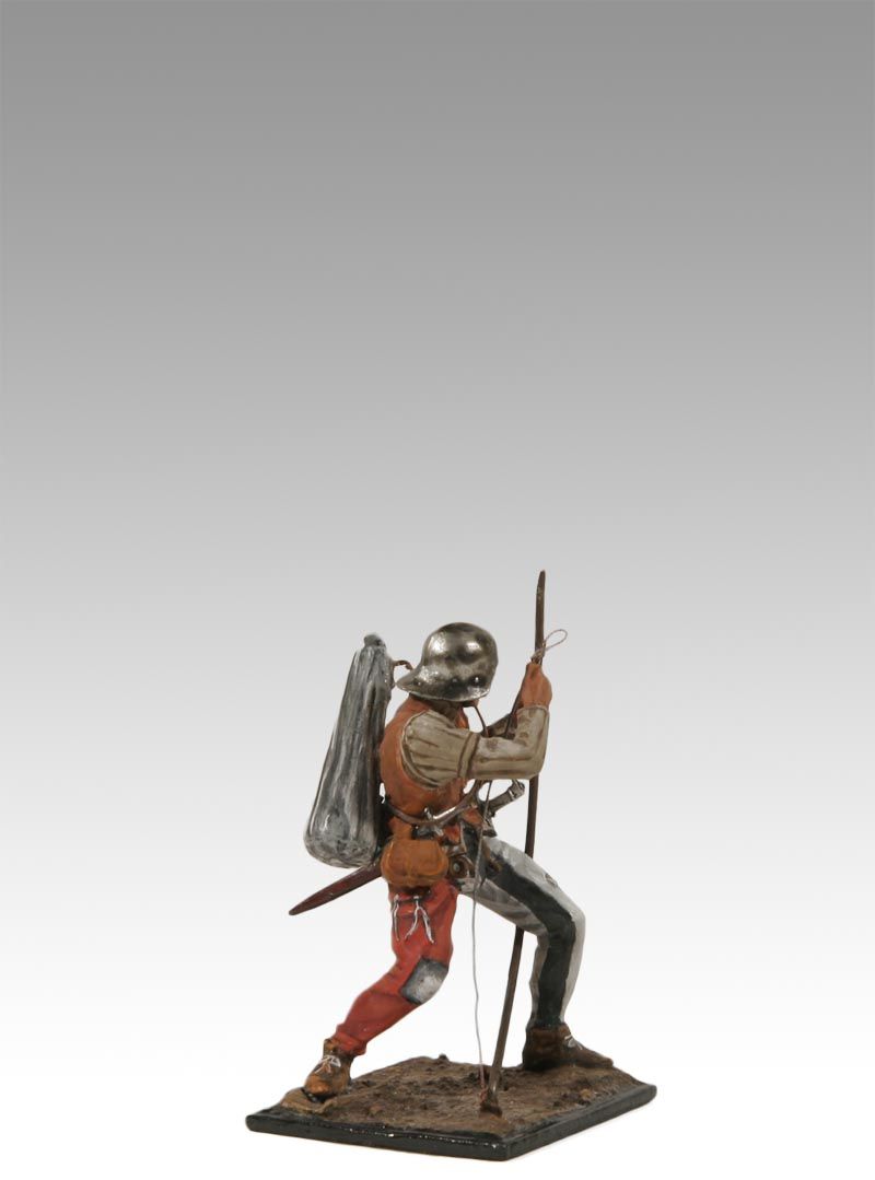 MODEL RUSSIAN CONNOISSEUR TIN TOY SOLDIER FIGURE MEDIEVAL ARCHER