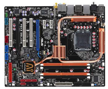 Asus P5K3 Deluxe Core 2 Quad Core Motherboard w WiFi App