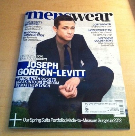 MENSWEAR SEPTEMBER 2011 FASHION JOSEPH GORDON LEVITT MADONNA