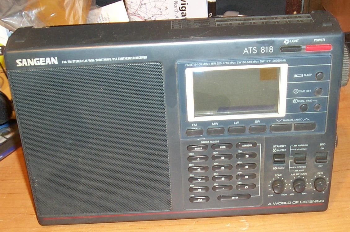 Multiband Receiver Sangean ATS 818 PPL Synthesized