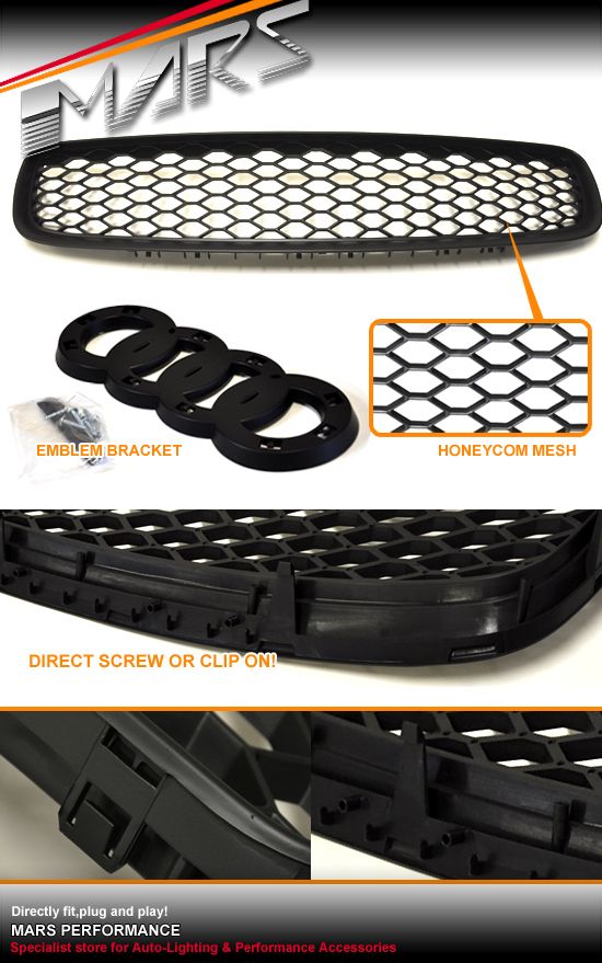 RS Honey com Style Front Grille for Audi TT 99 06 Grill