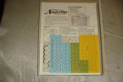 1980 The Battle of Austerlitz 1805 SPI UNPLAYED Unpunched War Game 